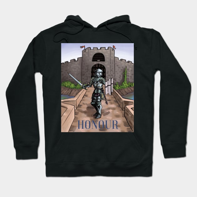 Honour Hoodie by blackroserelicsshop@gmail.com